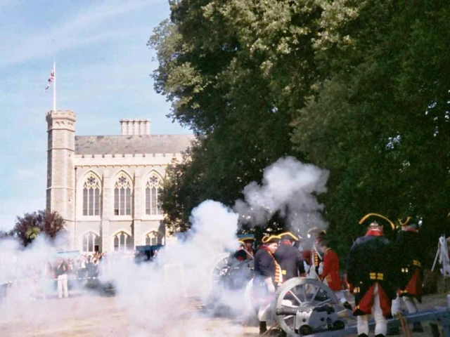 Victoria College re-enactment